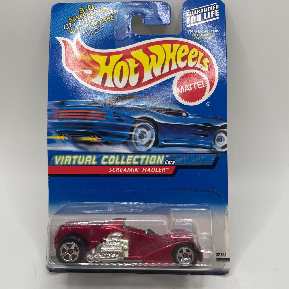1999, HOT WHEEL, VIRTUAL COLLECTION, SCREAMIN HAULER, # 156